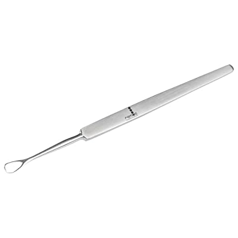 REMOS Ear Wax Remover Made of Stainless Steel - Easy Ear Wax Removal Satin 14cm Cover