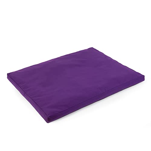 Yoga Studio European Organic Zabuton Meditation Cushion (Purple)