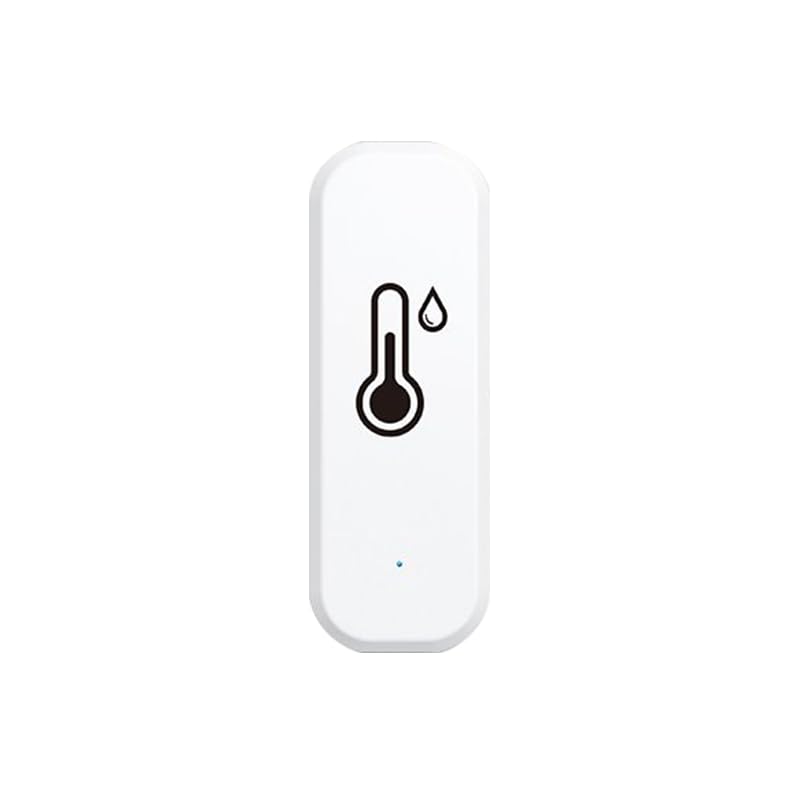 Image of Zigbee Temperature and Humidity Sensor, Wireless Thermometer for Home Automation, Remote Monitoring, Compatible with Hub /Gateway Devices with Zigbee Hub Built-in