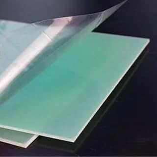 Feuille de fibre de verre 3240 FR4 épaisseur 0,5/1/2/3/4/5 mm, panneau de résine époxy en fibre de verre FR-4, plaque époxy G10 vert clair(100X100MMX5MM)