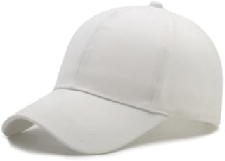 RYTORIA Baseball Cotton Plain Adjustable Cap for Men & Women | Lightweight Sports & Casual Outdoor Hat with Strap (Free Size) Price In India