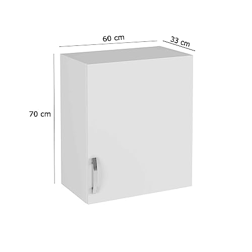 HOGAR24 ES - Mueble de Cocina para Colgar Color Roble Cortez, Medidas: 70 x 60 x 33 cm - imagen 3