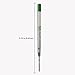 Monteverde Capless Gel Ballpoint Refill to Fit Parker Ballpoint Pens, Fine Point, Green, 2 per Pack (P422GN)