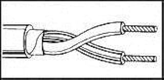 Belden 89505 24 AWG 5 Pair Foil Shield Red Computer Cable For EIA RS 232 Applications Wire (100FT)