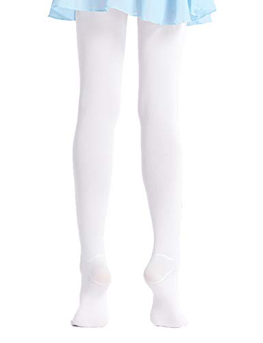 Girls Women Dance Tights Footed Anti-Skidding Opaque Stockings for Ballet, Party, Daily Life