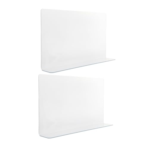PRETYZOOM 2Pcs Backsplash Protector for Bathtub Splash Blocker to Keep Bathroom Dry Easy to Clean and Maintain for Home Hotel Use
