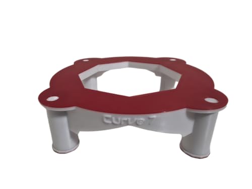 3DReeF Supporto regolabile per skimmer Bubble Magus, altezza 3-6 cm, 4-8 cm, 5-10 cm, colore personalizzato disponibile (curva 5/A5, da 5 a 10 cm)