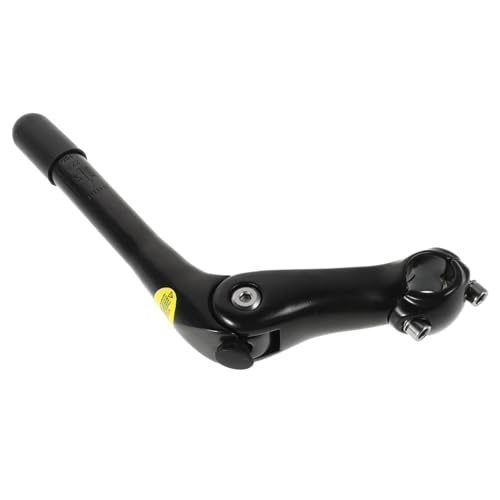Rehausseur de potence de vélo VOSAREA adaptateur de guidon noir pour rehausse et rallonge