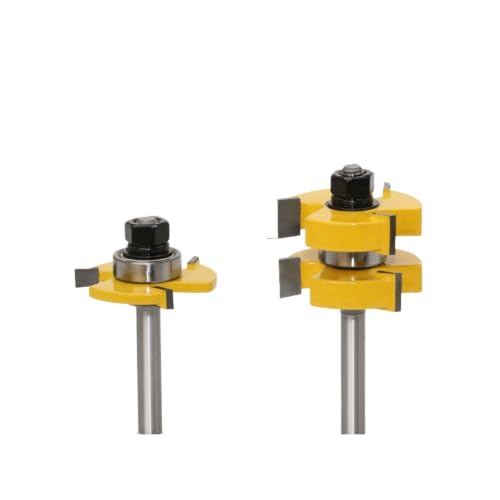 Brocas fresadoras de 8mm para hacer paneles machihembrados estables