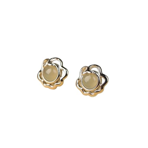Boucles d'oreilles en jade Hetian le cadeau d'anniversaire idéal pour elle