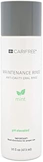 CariFree Maintenance Rinse (Mint): Fluoride Mouthwash | Dentist Recommended Anti-Cavity Oral Care | Neutralizes pH | Freshen Breath | Cavity Prevention