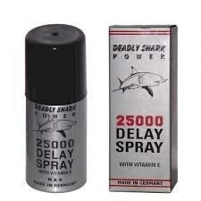 Deadly Shark 25000 Delay Spray for Men with Vitamin E -(And) The Punisher Pill More Time More Fun Plus Love Potion Pen