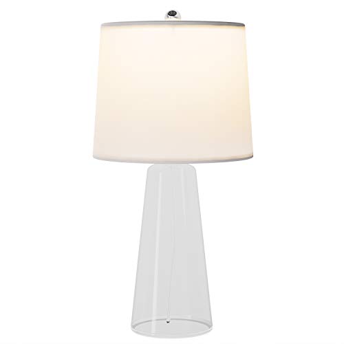Lavish Home Clear Glass Cloche Table Lamp #TOP14