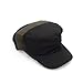 Lrastok Black Cadet Army Cap Military Style Hats Flat Top Cap Baseball Hat for Men Women