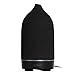 Vitruvi Stone Diffuser, Hand-Crafted Ultrasonic Essential oil Diffuser for Aromatherapy, Ceramic, Black, 100ml Capacity