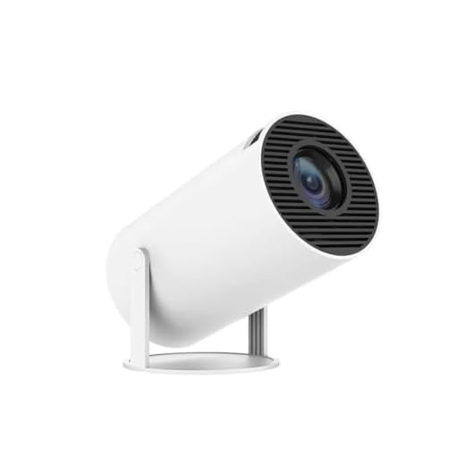 Mini Projetor Portátil, Com suporte Wi-Fi 6 5G, Bluethoot 5.0 e Android 11, Full HD e suporte 4K, 8500 Lúmens, HY300