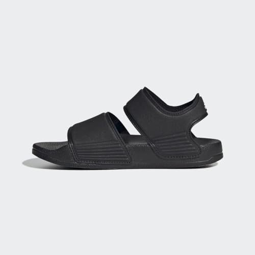 Adidas LWS09 Adilette Sandals, Core Black/White/Core Black thumb #6