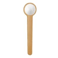 Cucchiaio Di Legno Per Sale, Spezie E Latte - In Legno Di Loto, Riutilizzabile E Ecologico - Foto 5