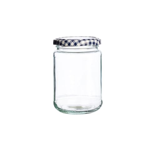 Image of Kilner Premium 228 ml Round Twist Top Airtight Glass Jar for Kitchen Storage, Pickle, Jams, Chutnerys, Honey, Herbs, Spices | BPA Free, Reusable Multipurpose Storage Container