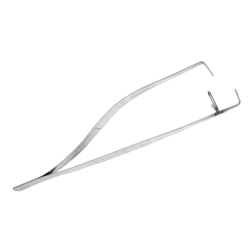 NUOBESTY Stainless Steel Glazing Plier Dipping Tong for Pottery Ceramic Clay Tool