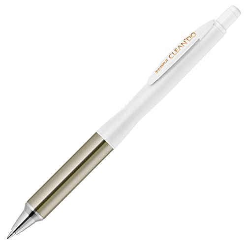 Amazon | ゼブラ 油性ボールペン 抗菌 クリーンドウ 0.7mm 白 1本入 P