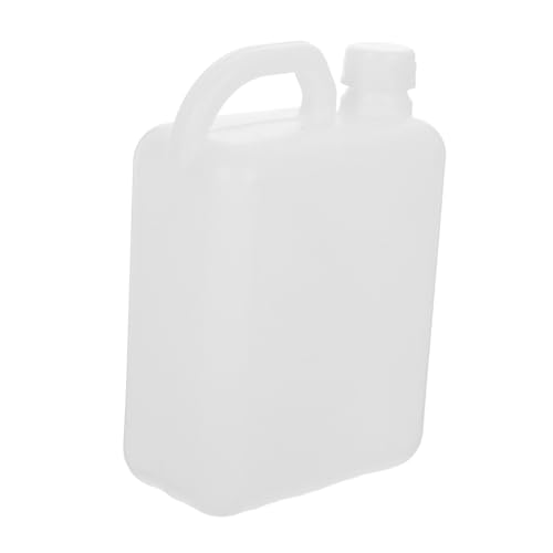DECHOUS 1kg Plastic Square Barrel Empty Chemical Containers Camping Water Jug Reusable Oil Storage Bottles