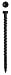 Big Timber CD10134BCG #10 x 1-3/4 in. Gray Birch Star Drive Trim Head Composite Fascia Deck Screw 2250 Pack