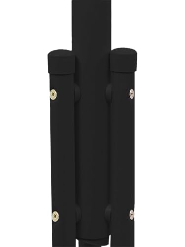 Jardin202 - Perchero con pie metálico Minimalista | 8 Ganchos | Soporte para abrigos y sombreros | Blanco | Negro - imagen 5