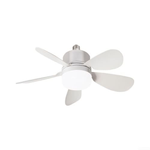 Lámpara de techo con ventilador LED 420 mm regulable con mando a distancia 2