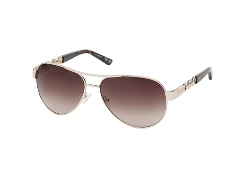 GUESS Women's Gu00174 Aviator Sunglasses