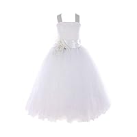Algopix Similar Product 8 - FAYBOX Pageant Wedding Flower Girl