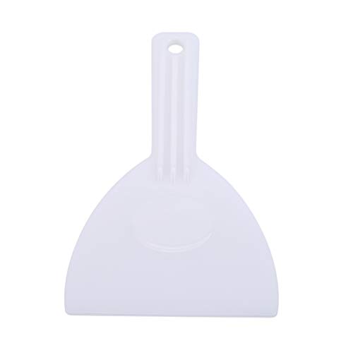 KUHRLRX Scrapers Long Handle White Food Cooking Plastic DIY Painting & Decorating Tools