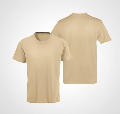 Image of Amazon Brand - Nora Nico Mens 100% Cotton Round Neck Half Sleeve Plain T-Shirt Pack of 3