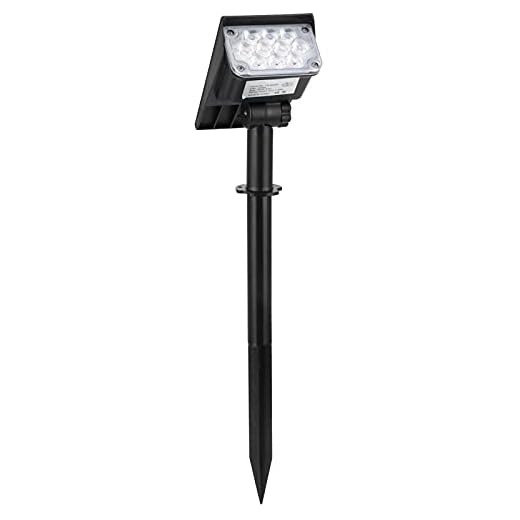 Solsken, landskapsbelysning, stark lagringskapacitet, för gårdar, natursköna platser, parker, stigar, vägg(20 ljus-vitt ljus)