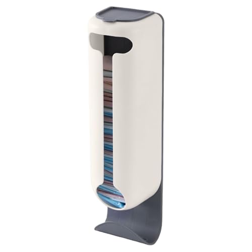 Organizador de calcetines de montaje en la pared | Dispensador de soporte de la bolsa de comestibles | Punch Free Free Multifuncional BRA Coraja Lencería Organizador de corbatas para el gabinete de co Organizador de calcetines de montaje en la pared | Dispensador de soporte de la bolsa de comestibles | Punch Free Free Multifuncional BRA Coraja Lencería Organizador de corbatas para el gabinete de co