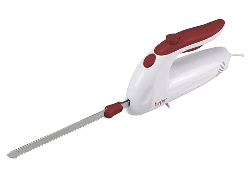 BEPER BP.790 Coltello elettrico da cucina, 150 W, ABS, Bianco/Rosso - immagine 6
