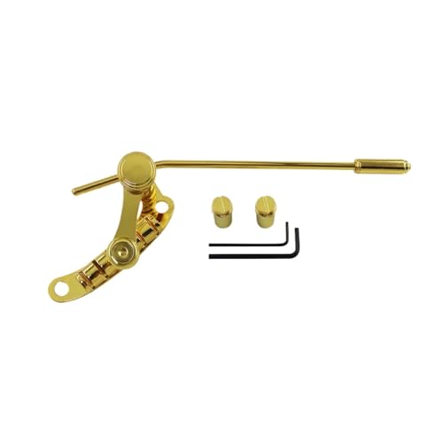 Vibrato cordier et pont de guitare électrique Tune-O-Matic doré pour remplacement de pièces