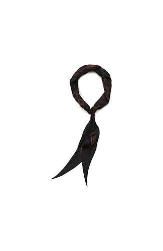 Coach Womens Leopard Printed Silk Elongated Triangle2