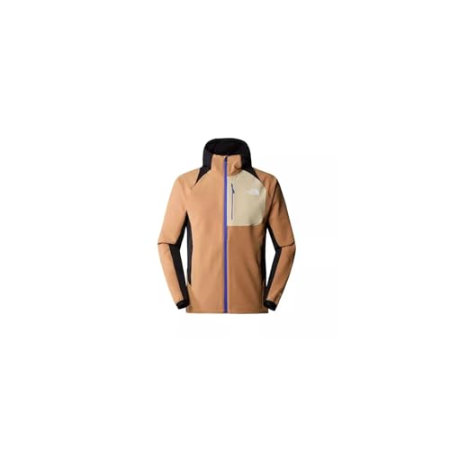 THE NORTH FACE Ao Chaqueta Softshell, Mantequilla de Almendra/Tnfb/Grvl, Large para Hombre