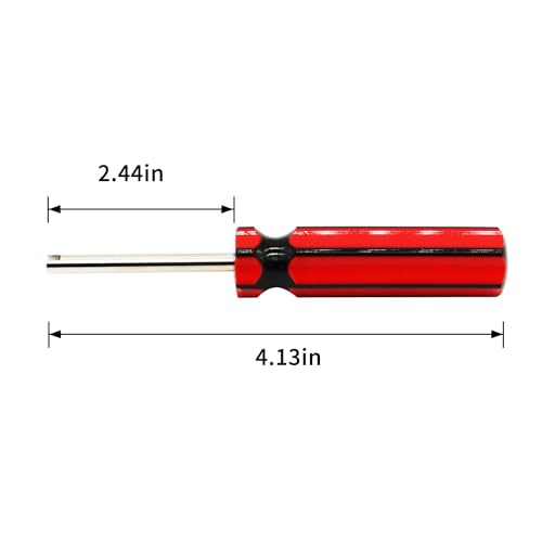Image of 20 Pcs 6523339 Valve Core Removal Tool w / 8 Tire Valve dust Cap Automotive Car Motorcycle Truck Bike Screwdriver Valve Stem Core Remover Tire Repair Install Tool