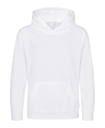 COOZO Unisex Kids Hoodie - Arctic White - 1-2 Years