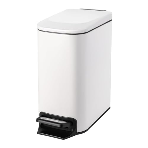 La Mejor Lista de Bote de basura con pedal - los más vendidos. 44 Timotech Bote de Basura Pequeño para Baño de 6L con Tapa con Cierre Suave y Pedal Escalonado, Bote de Basura para Cocina de Acero Inoxidable de 6L con Recipiente Interior...