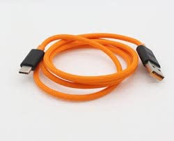 Image of Original 30 Watt Mclaren Edition Type-C Cable Charger Cable Nylon Braided for Oneplus 7Pro /7 /7T /,6T /6 /5T /5 (McLaren Cable)