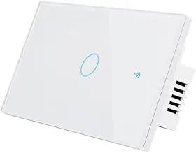 Interruptor Inteligente Wifi 1 Tecla Branco - Compatível com Alexa Google Home Tuya - Sem Fio Neutro
