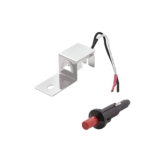 Image of SafBbcue 80462 Grill Igniter Replacement for Weber Q1000 /Q2000 Grill Accessories Replacement Parts,for Weber Q100 Q200 Gas Grill Ignitor for Weber 386001 386002 566001 Grill Parts, Ignition Button