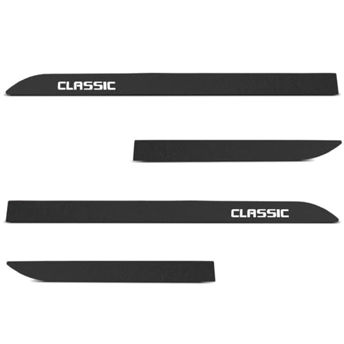 Jogo de Friso Lateral Classic 2010 a 2016 Preto Texturizado