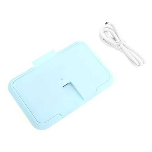 ROMISBABA Scalda Salviette Umidificate per Bebè Portatile Riscaldatore Salviette con Temperatura Costante Riscaldamento Rapido e Mantenimento Umidità Compatibile con Tutte le Marche per