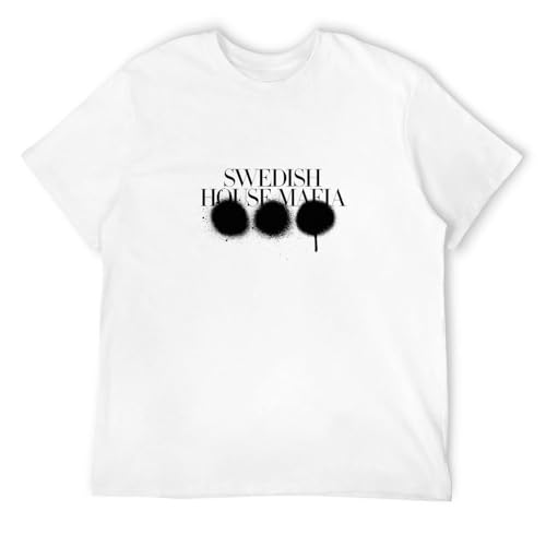 Photo de Swedish House Mafia Don`T You Worry Child Print Tee Shirt Printed Men's Cotton T-Shirt Streetwear Funny Tops Tees White XL