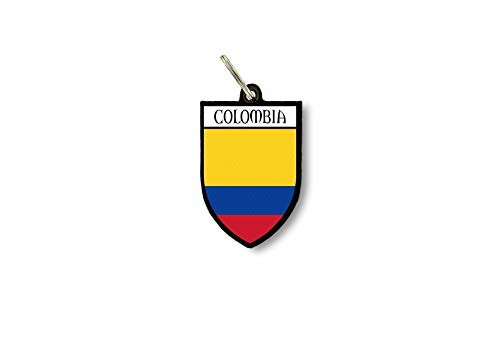 Porte cles clefs cle Drapeau Collection Ville Blason Colombie colombien