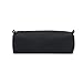 YONBEN Slim Pencil Case Pencil Holder Pouch Cotton Canvas Pencil Holder Bag (Black,Canvas)